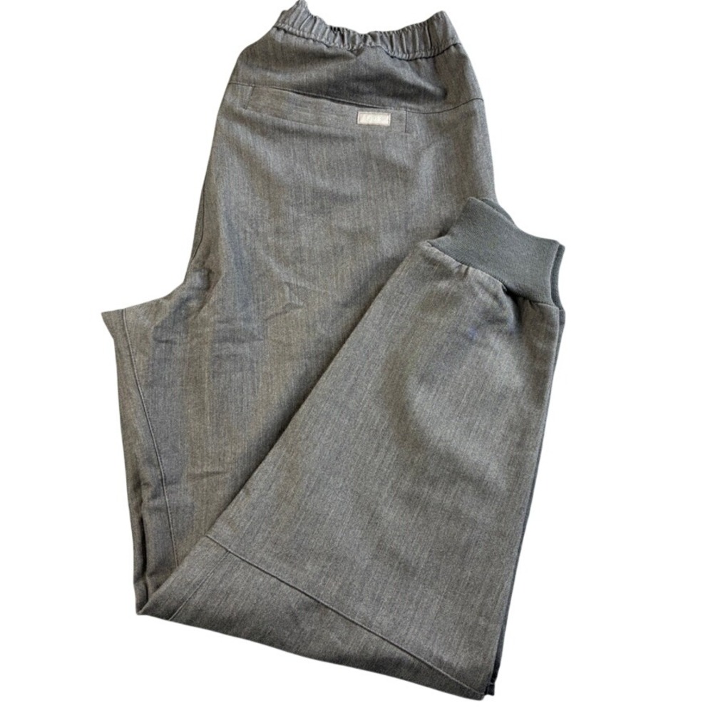 FIGS Technical Collection Women's Scrub Jogger Pants Heather Grey Size Med Short